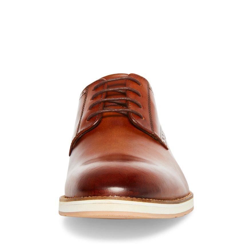 Zapatos Derby Steve Madden Derbyy Cuero Hombre Marrones | ES YN369E